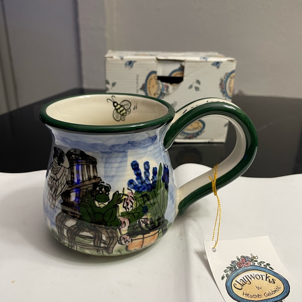 Blue Sky Clayworks Ceramic Gardener Mug